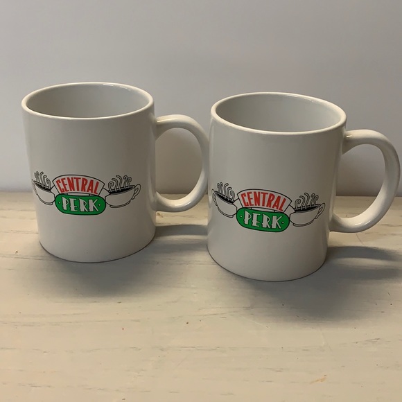 FRIENDS CENTRAL PERK set 2 coffee cups mugs - Picture 1 of 6